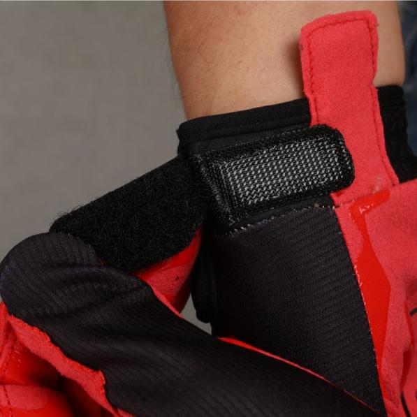 FastGoose MTC-03 gloves, red and black