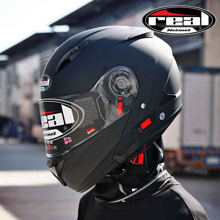 REAL Helmet STORM, matte black base