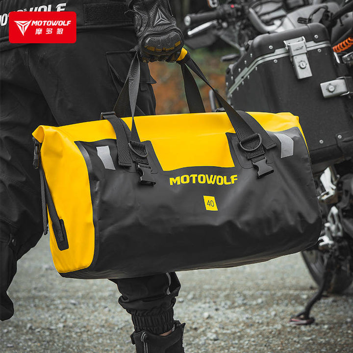 MOTOWOLF rear bag, model 0717, yellow