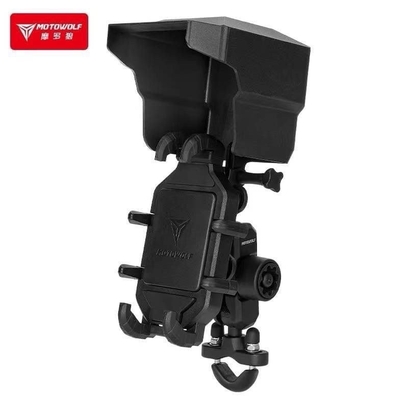 Sun Visor for MOTOWOLF Phone Holder MDL-4802 Black