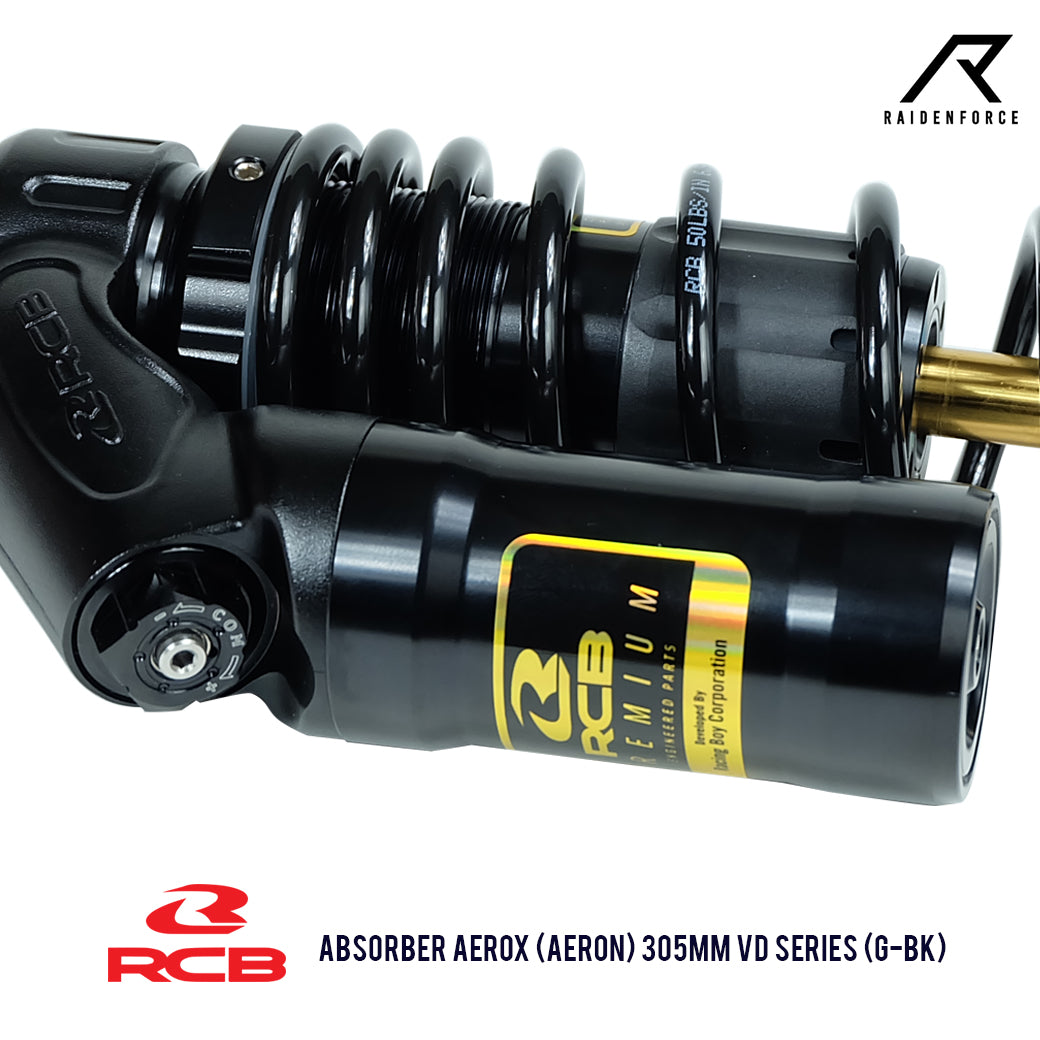 RCB ABSORBER AEROX VD Series (G-BK) black