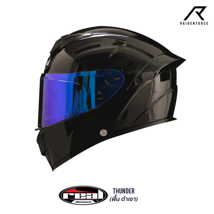 REAL Helmet Thunder, black base